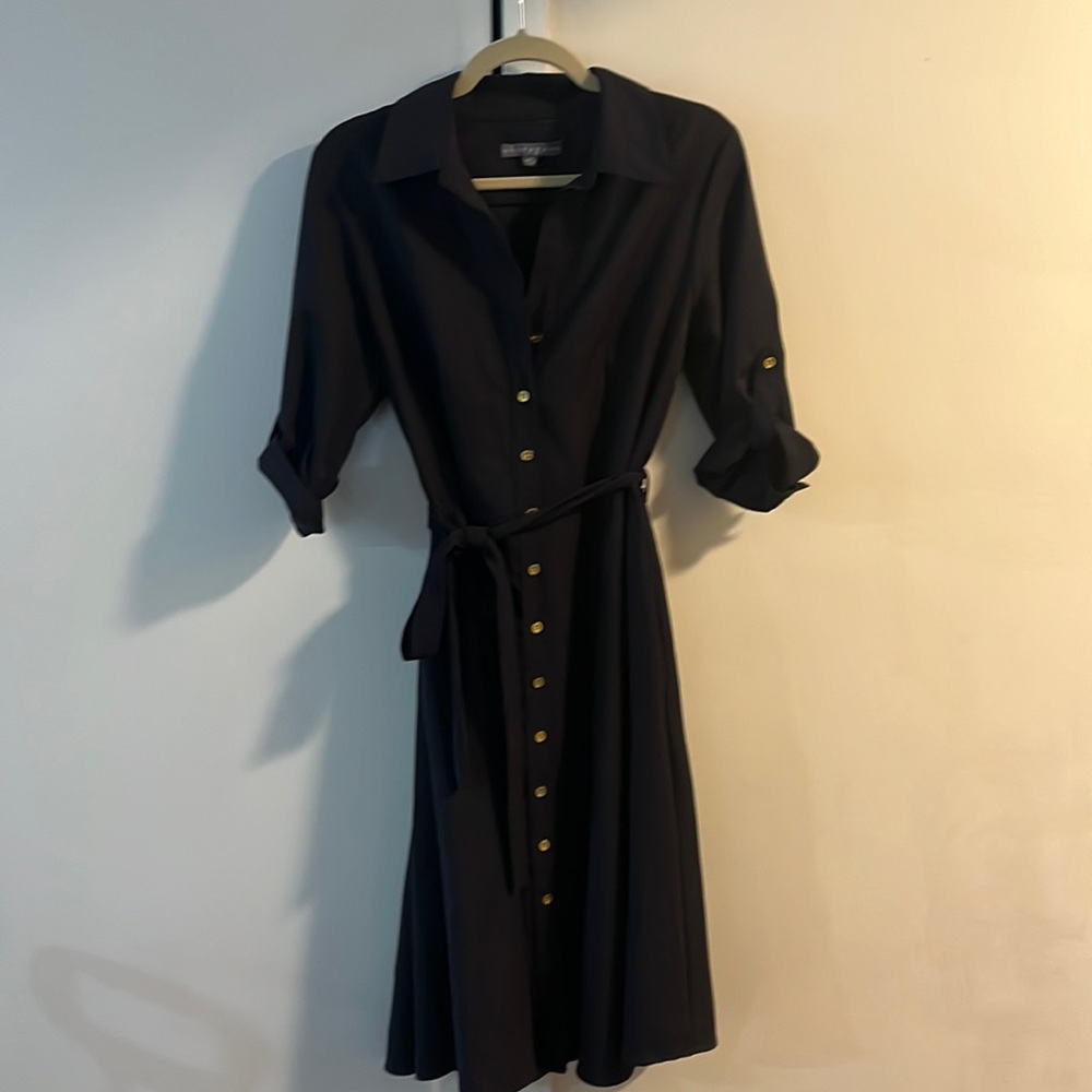 Navy blue dress